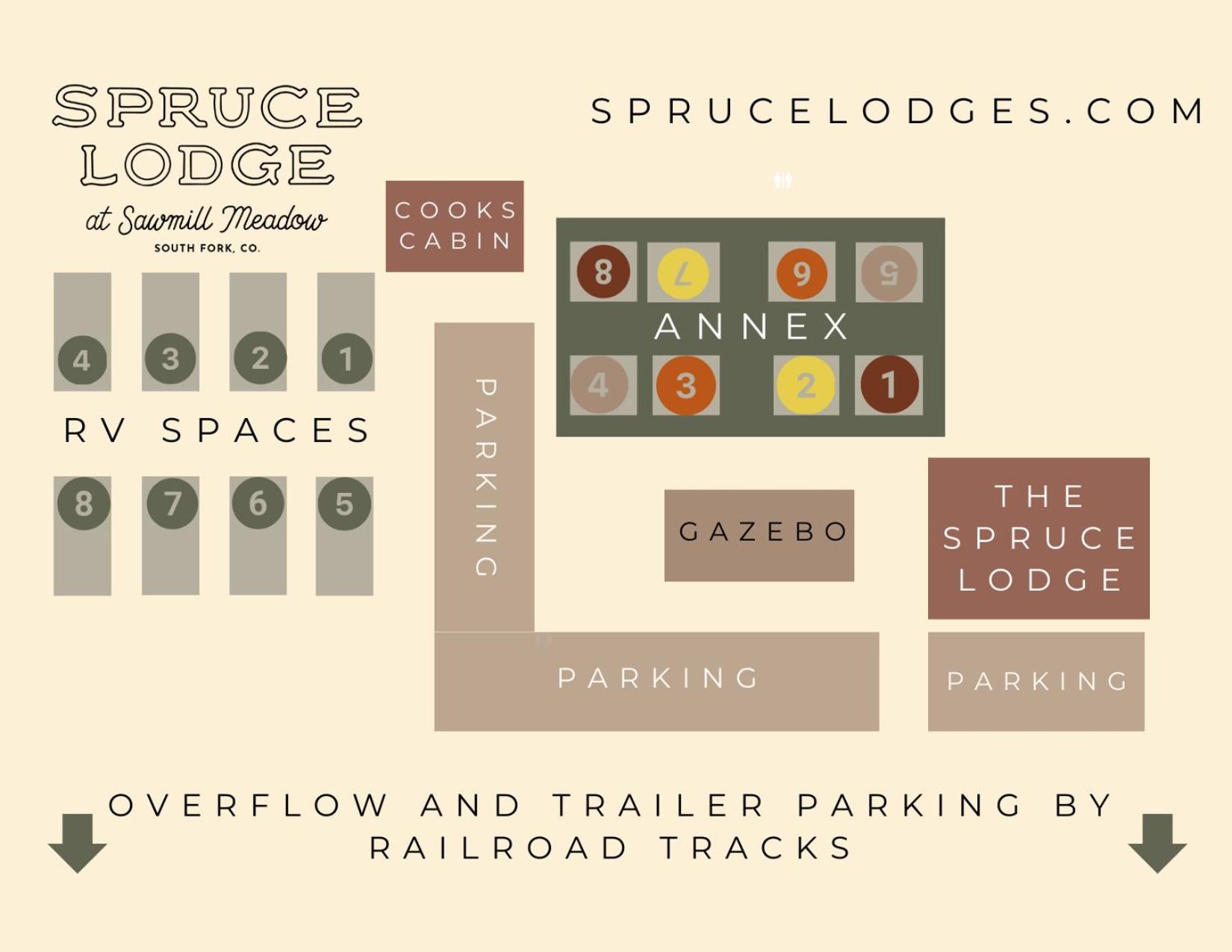 סאות' פורק The Spruce Lodge מראה חיצוני תמונה